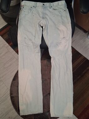 Denim & Supply Ralph Lauren Men's Slim Light Wash Distressed Jeans